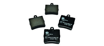 Bremžu uzliku kompl., Disku bremzes HELLA 8DB 355 008-461