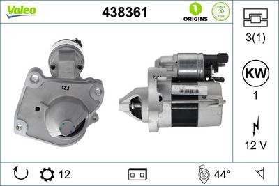 Starteris VALEO 438361