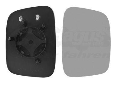 Spoguļstikls, Ārējais atpakaļskata spogulis VAN WEZEL 5896838
