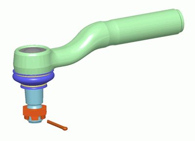 Наконечник поперечной рулевой тяги LEMFÖRDER 37326 01