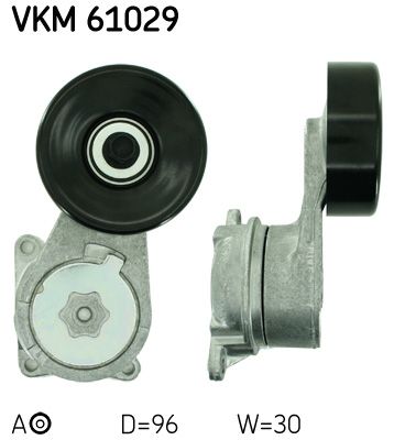 Siksnas spriegotājs, Ķīļsiksna SKF VKM 61029