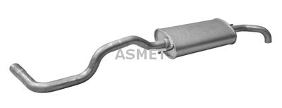 Глушитель выхлопных газов конечный ASMET 19.023