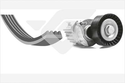 Ķīļrievu siksnu komplekts HUTCHINSON KHV 180