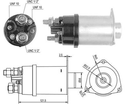 Ievilcējrelejs, Starteris MAGNETI MARELLI 940113050516