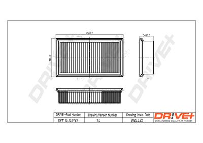 Воздушный фильтр Dr!ve+ DP1110.10.0793