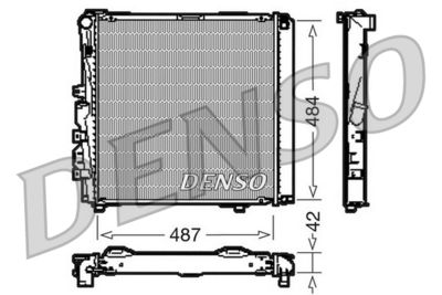 Radiators, Motora dzesēšanas sistēma DENSO DRM17053
