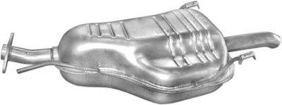 Глушитель выхлопных газов конечный POLMO 17.299