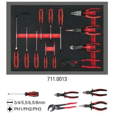 Instrumentu komplekts KS TOOLS 711.0013