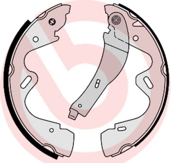 Комплект тормозных колодок BREMBO S 56 517