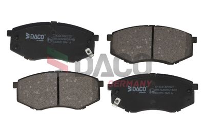 Bremžu uzliku kompl., Disku bremzes DACO 321324