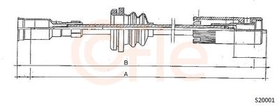 Spidometra trose COFLE S20001