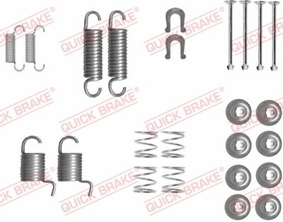 QUICK BRAKE 1050834 Piederumu komplekts, Bremžu