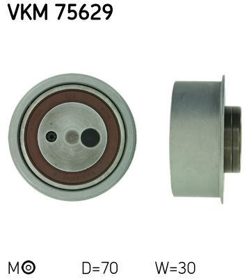 Натяжной ролик, ремень ГРМ SKF VKM 75629