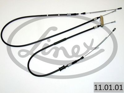 Тросик, cтояночный тормоз LINEX 11.01.01