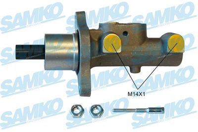 Главный тормозной цилиндр SAMKO P30788