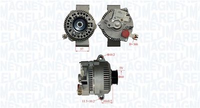 Ģenerators MAGNETI MARELLI 063731034010