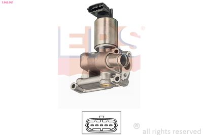 Izpl. gāzu recirkulācijas vārsts EPS 1.963.051