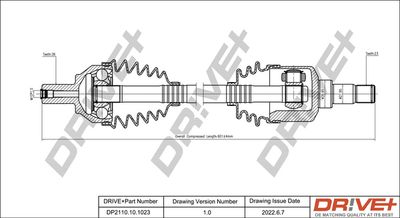 Приводной вал Dr!ve+ DP2110.10.1023