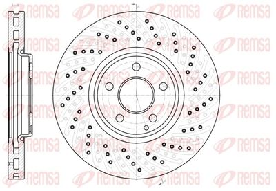 Тормозной диск REMSA 61123.10