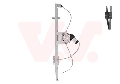 Stikla pacelšanas mehānisms VAN WEZEL 0947261