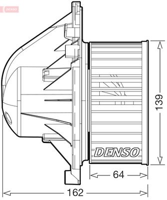 Salona ventilators DENSO DEA05011