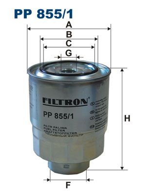 Топливный фильтр FILTRON PP 855/1