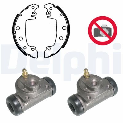 Bremžu loku komplekts DELPHI KP720