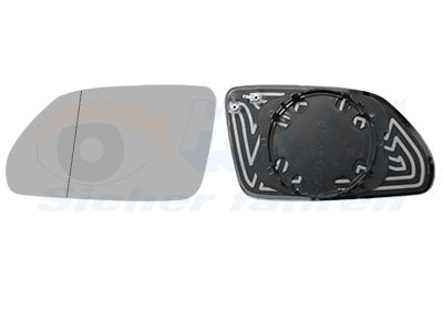 Spoguļstikls, Ārējais atpakaļskata spogulis VAN WEZEL 5828835