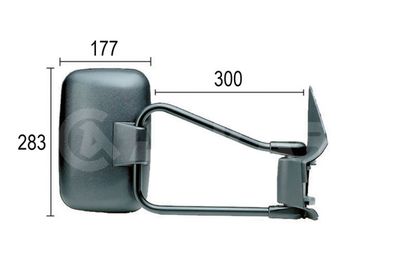 Ārējais atpakaļskata spogulis ALKAR 9202962