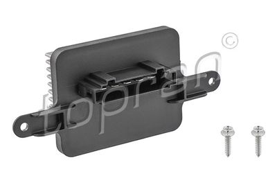 Сопротивление, вентилятор салона TOPRAN 724 117