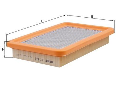 Воздушный фильтр MAHLE LX 542