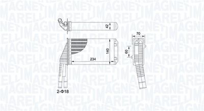 Siltummainis, Salona apsilde MAGNETI MARELLI 350218467000