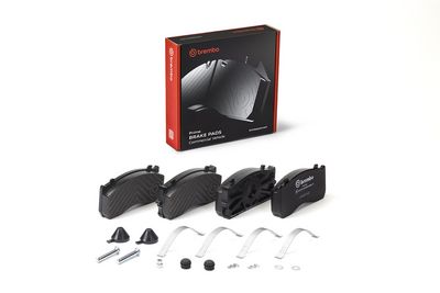 Комплект тормозных колодок, дисковый тормоз BREMBO P B4 002