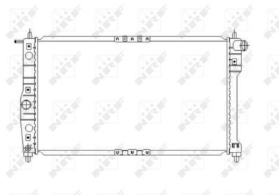 Radiators, Motora dzesēšanas sistēma NRF 53649
