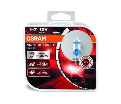 Kvēlspuldze, Tālās gaismas lukturis ams-OSRAM 64210NBL-HCB