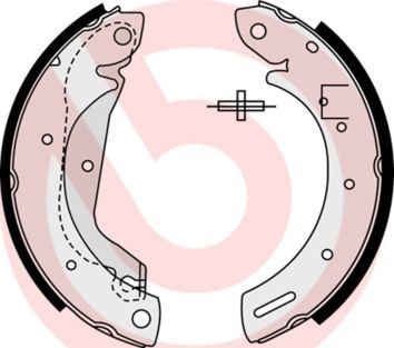 Bremžu loku komplekts BREMBO S 23 577