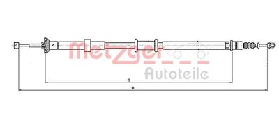 Trose, Stāvbremžu sistēma METZGER 12.0727