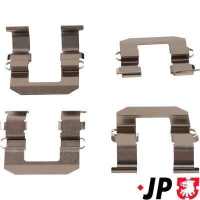 Piederumu komplekts, Disku bremžu uzlikas JP GROUP 6364002510