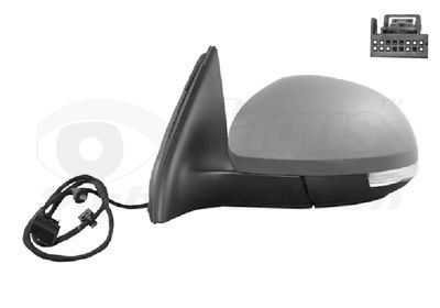 Ārējais atpakaļskata spogulis VAN WEZEL 5745807