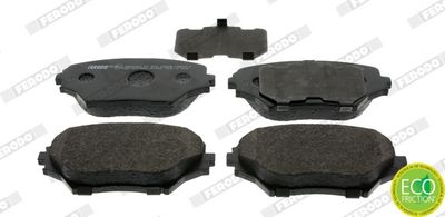 Комплект тормозных колодок, дисковый тормоз FERODO FDB1514