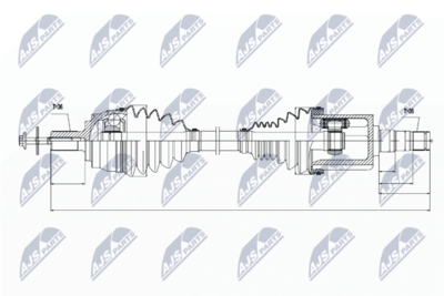 Приводной вал NTY NPW-VV-030