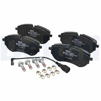 Bremžu uzliku kompl., Disku bremzes DELPHI LP3910