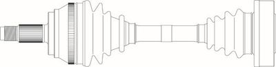 Приводной вал GENERAL RICAMBI AR3069