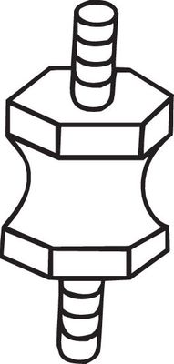 Резиновые полоски, система выпуска BOSAL 255-632