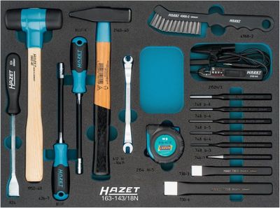 Instrumentu komplekts HAZET 163-143/18N