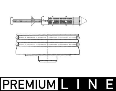 Осушитель, кондиционер MAHLE AD 190 000P