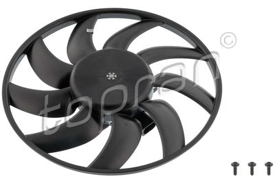 Вентилятор, охлаждение двигателя TOPRAN 113 816