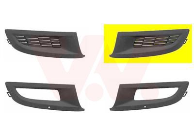 Ventilatora reste, Bampers VAN WEZEL 5829591