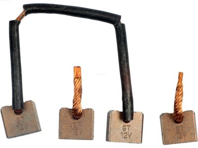 Угольная щетка, стартер AS-PL JSX70-71