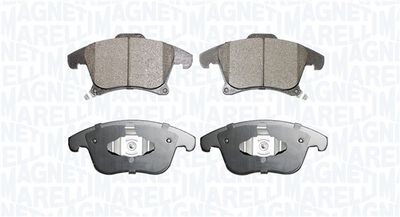 Комплект тормозных колодок, дисковый тормоз MAGNETI MARELLI 363916060857